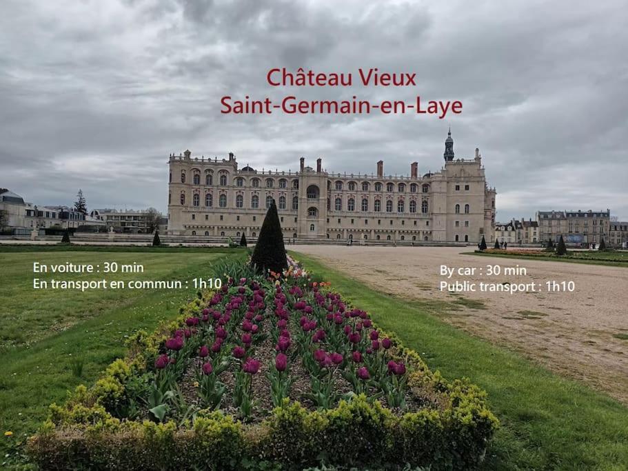 Appartement 4 Pieces - La Rose Des Yvelines - Classe 3 Etoiles تراب المظهر الخارجي الصورة